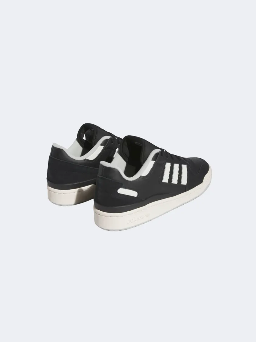 Adidas Forum Low Men Original Shoes Black/Grey/Silver