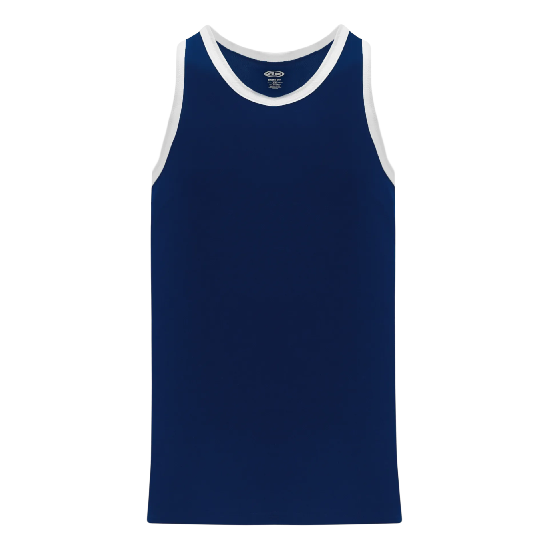 Athletic Knit (AK) B1325M-216 Mens Navy/White League Basketball Jersey