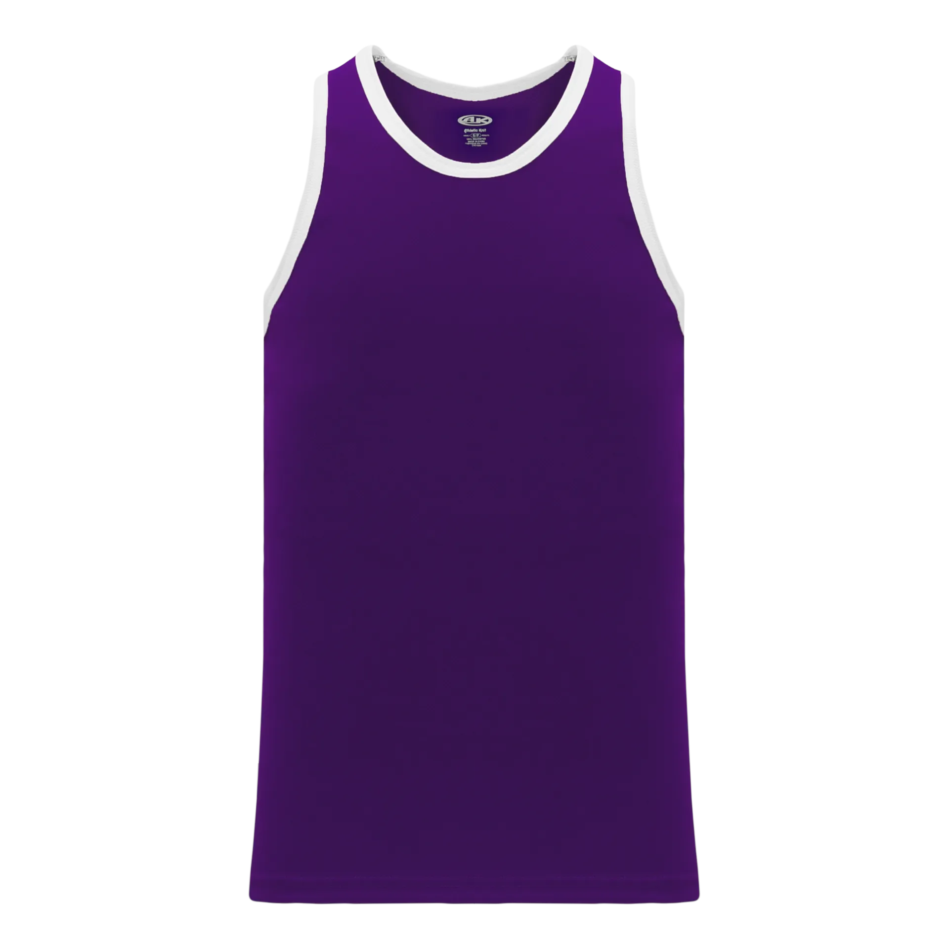 Athletic Knit (AK) B1325Y-220 Youth Purple/White League Basketball Jersey