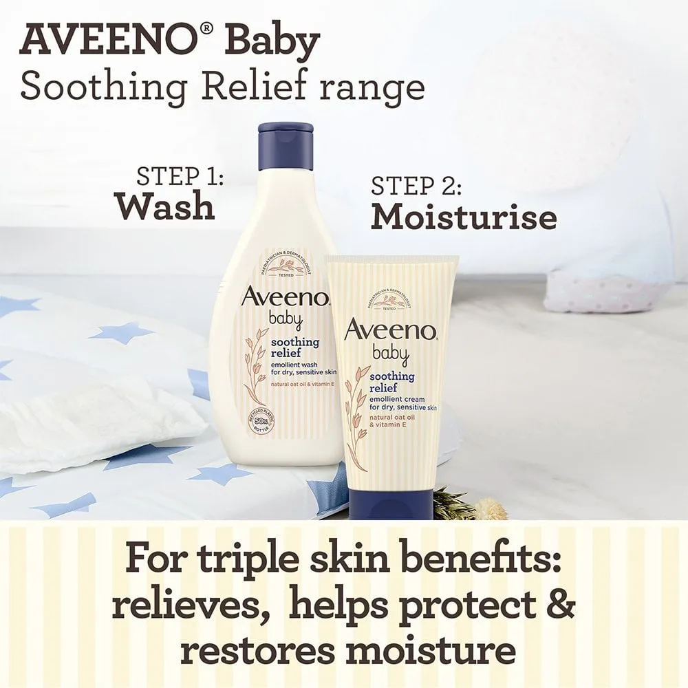 Aveeno Baby Soothing Relief Emollient Wash 250ml