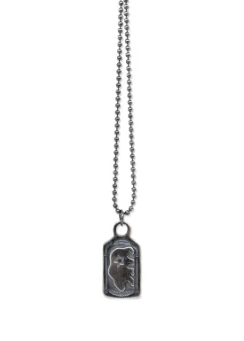 CA Republic Bear Dog Tag Necklace