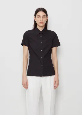 Cloudy Cotton Shirt — Black