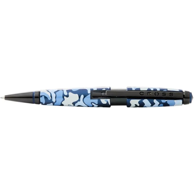 Cross Edge Blue Camo Rollerball Pen