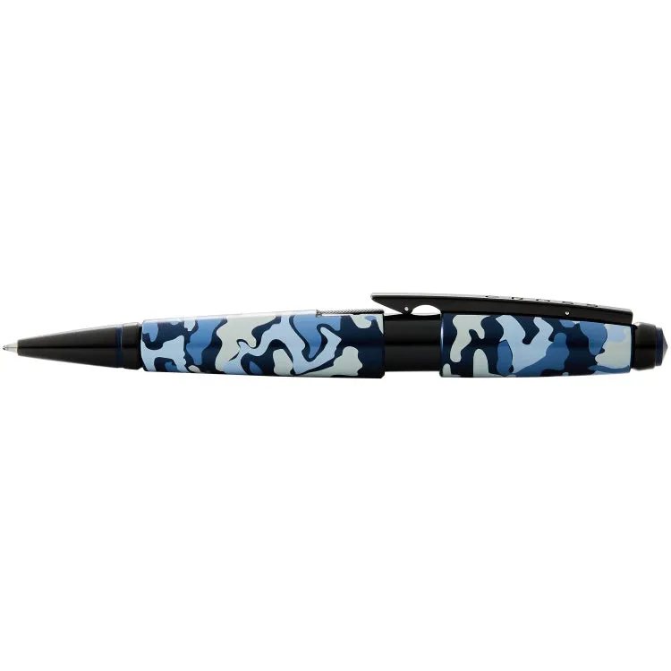 Cross Edge Blue Camo Rollerball Pen