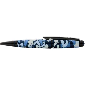 Cross Edge Blue Camo Rollerball Pen