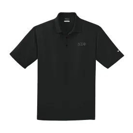 Delta Sig Black Nike Performance Polo