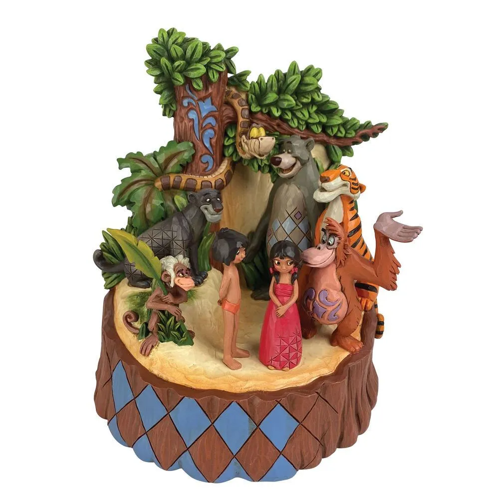 Enesco: Enesco Disney Traditions Carved by Heart Jungle Book Statue