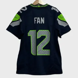 Fan #12 Seattle Seahawks Jersey Youth S