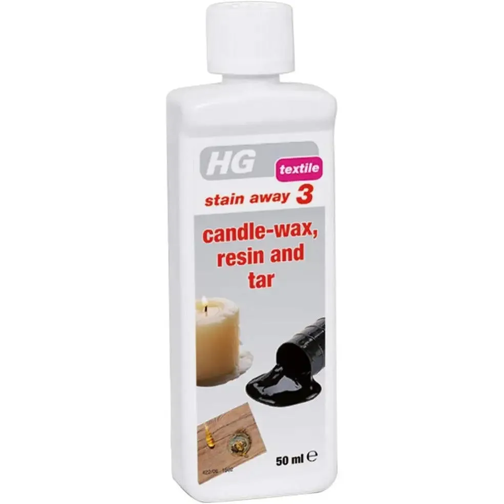 HG Laundry Room - Stain Away No.3 - Candle-Wax, Resin and Tar 50ml