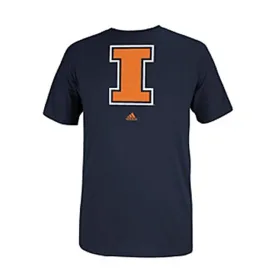 Illinois Fighting Illini Adidas Logo Go-To Tee