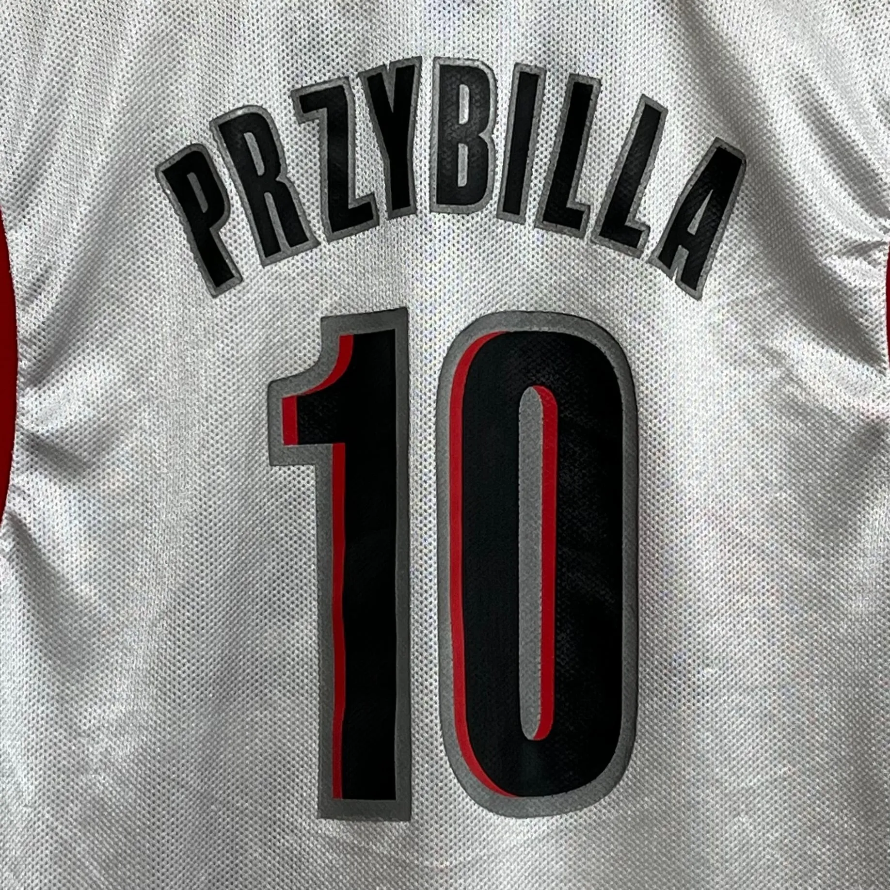 Joel Przybilla Portland Trail Blazers Rip City Jersey M