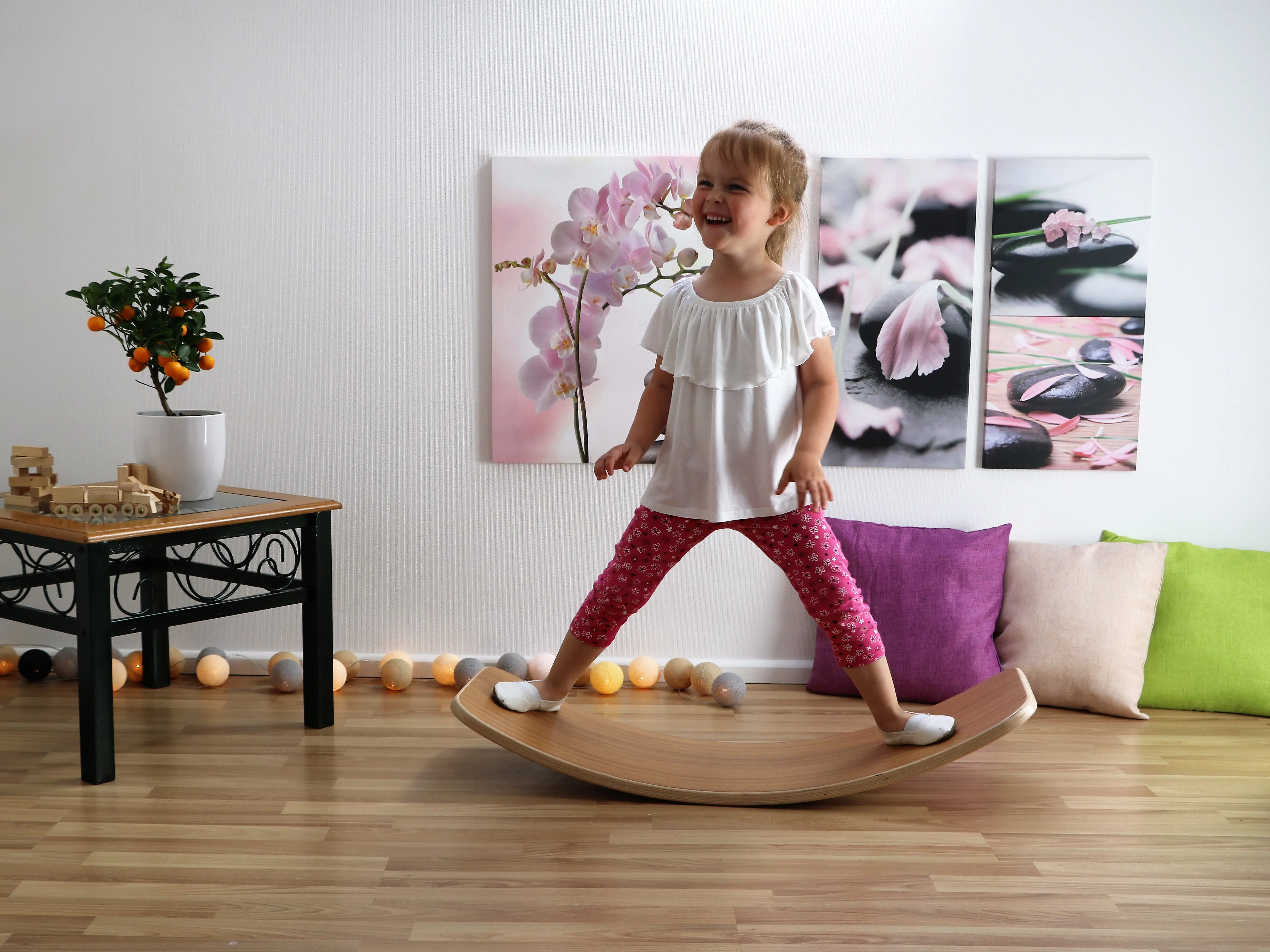 KateHaa Wooden Kids’ Balance Board