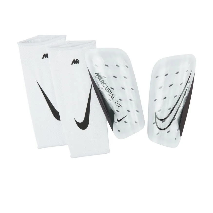 Mercurial Lite Shin Guard [White/White/Black]