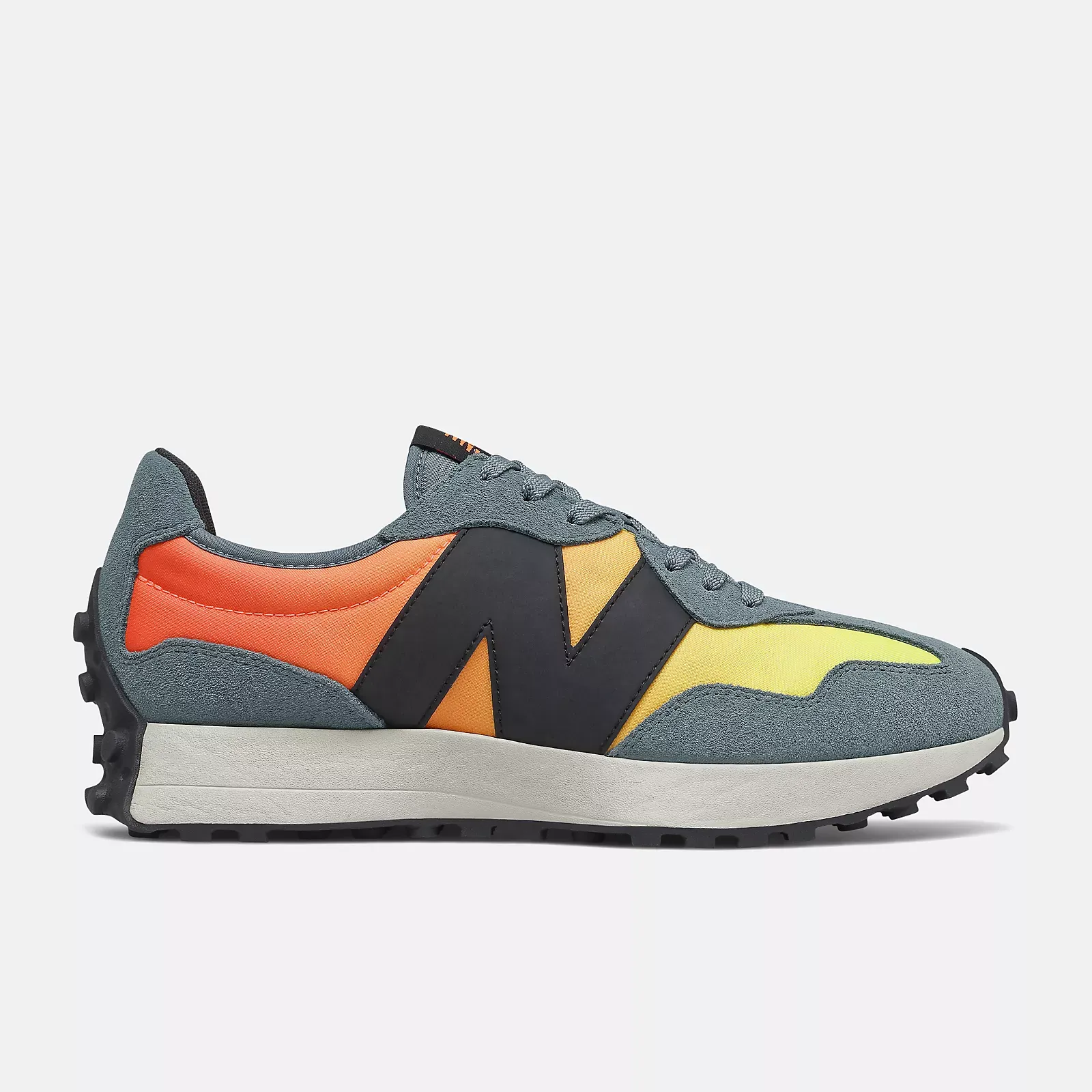 New Balance Men's 327 Shoes - Citrus Punch / Cyclone