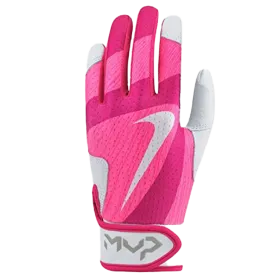 Nike Mvp Edge Kid's Youth Baseball Softball Batting Gloves