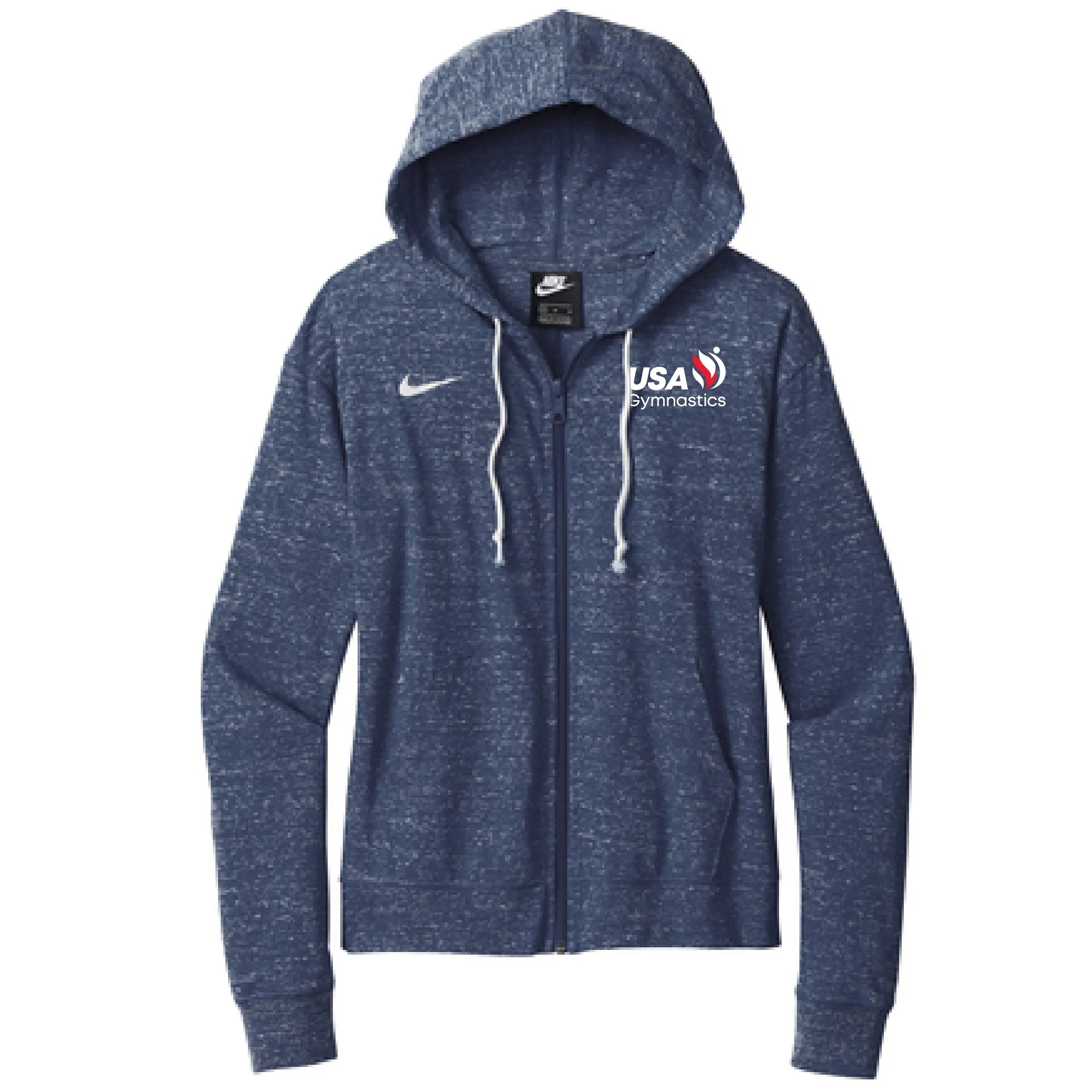 Nike USAG Women's Gym Vintage Full-Zip Hoodie (CN9402)