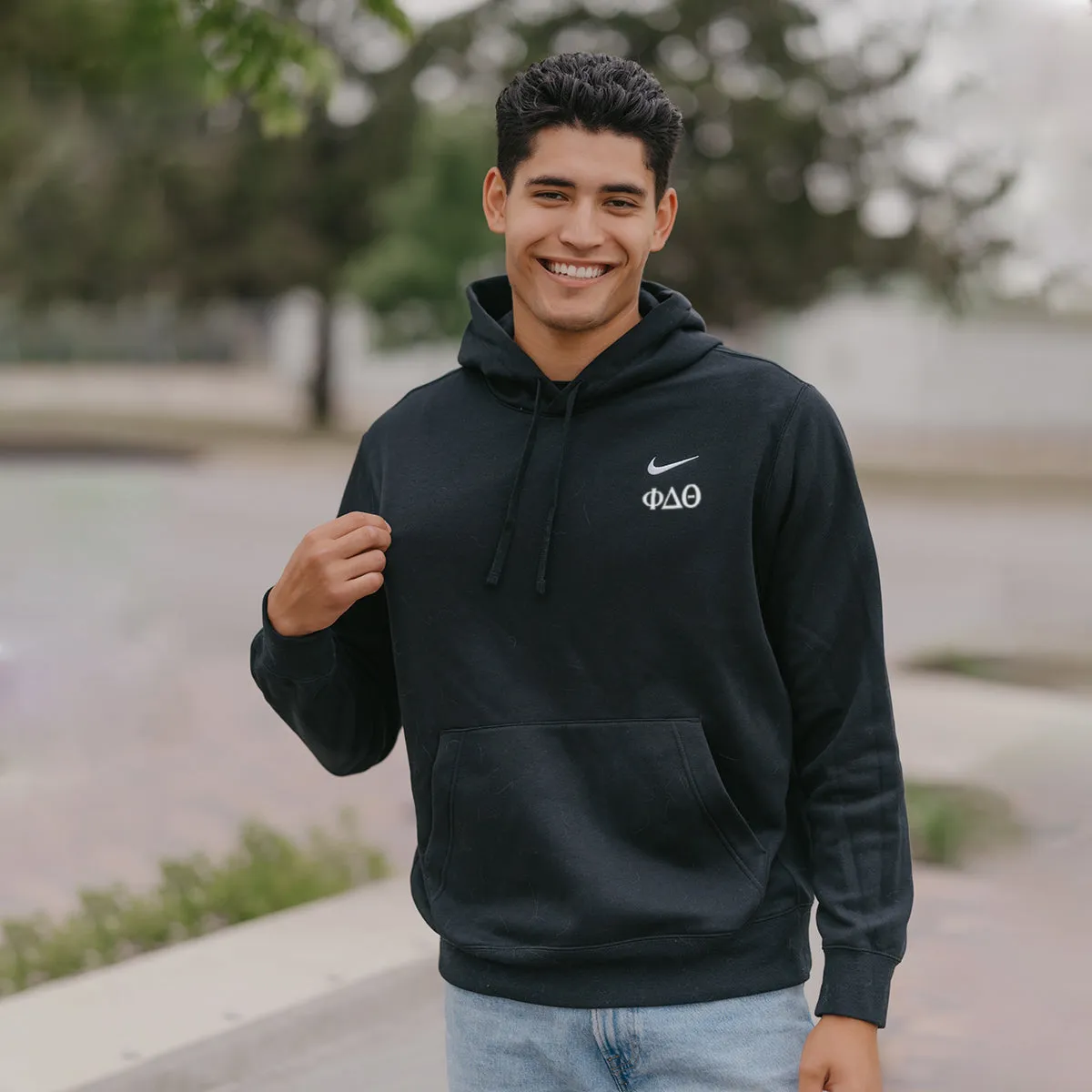 Phi Delt Nike Embroidered Hoodie