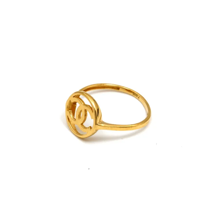 Real Gold GZCH Plain Round Ring 0074-7YZ (SIZE 9.5) R2391