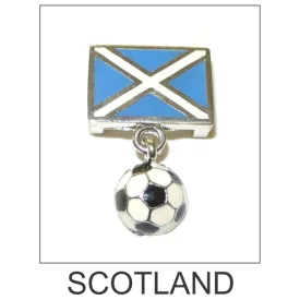 Scotland Soccer Ball Bracelet