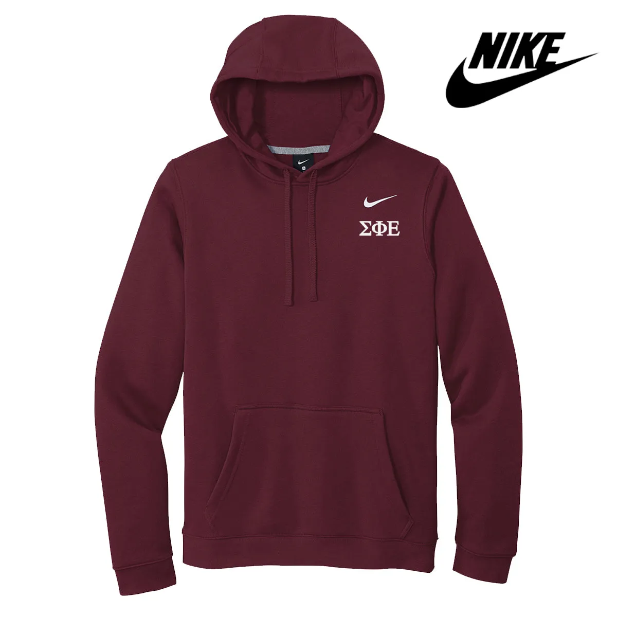 SigEp Nike Embroidered Hoodie