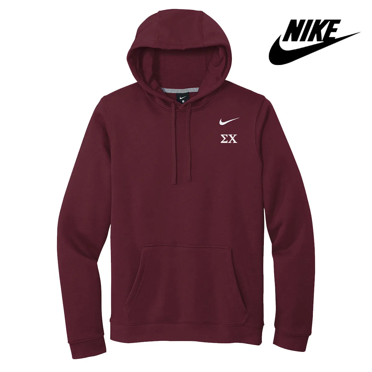 Sigma Chi Nike Embroidered Hoodie