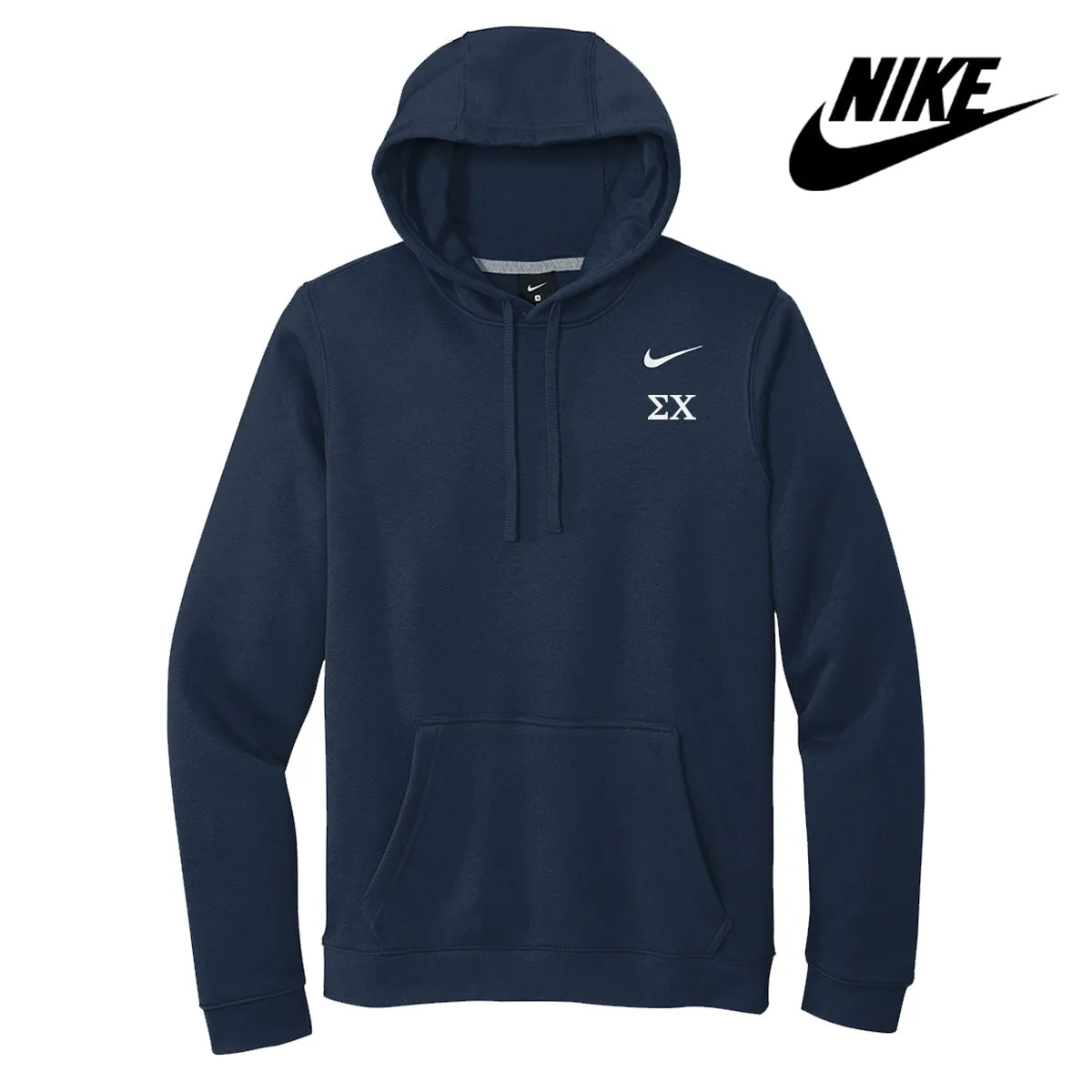 Sigma Chi Nike Embroidered Hoodie