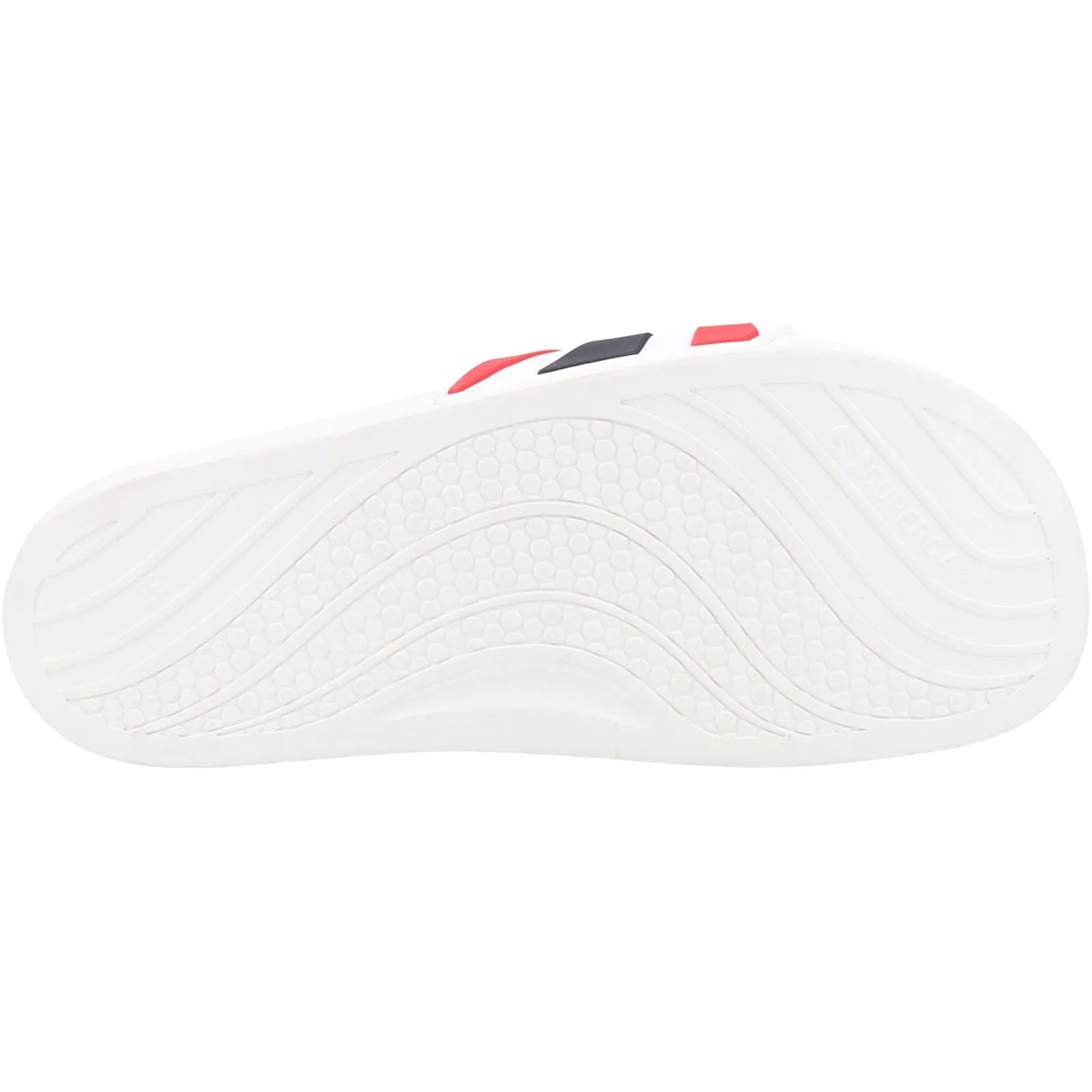 Superga Slide Synthetic Women's White/Multicolour Sandals