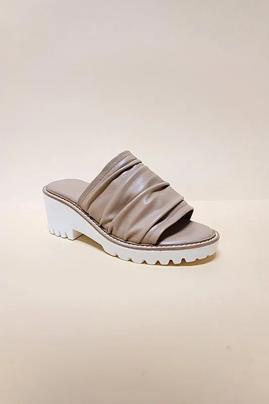 TEEK - D-AITANA PLATFORM SANDALS