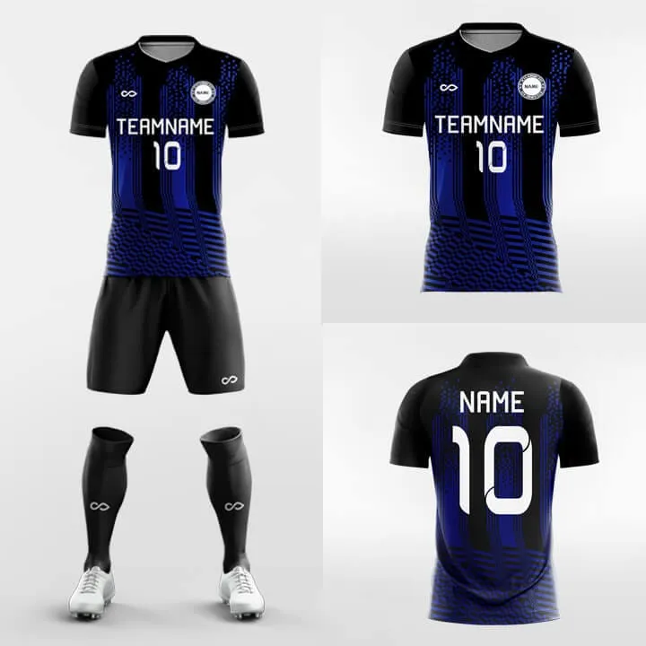 Tetris - Sublimated Design Custom Soccer Jerseys Set