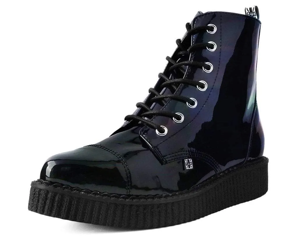 T.U.K BLACK GAS PU 7I POINTED CREEPER BOOT