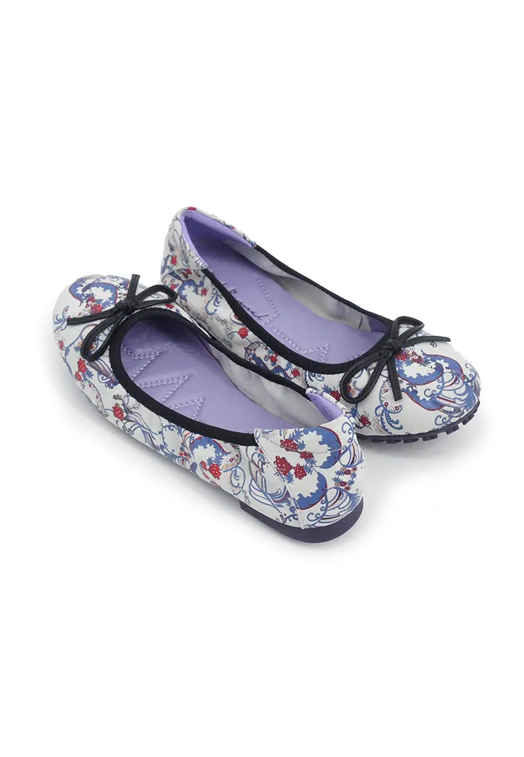 Vintage Floral Flats