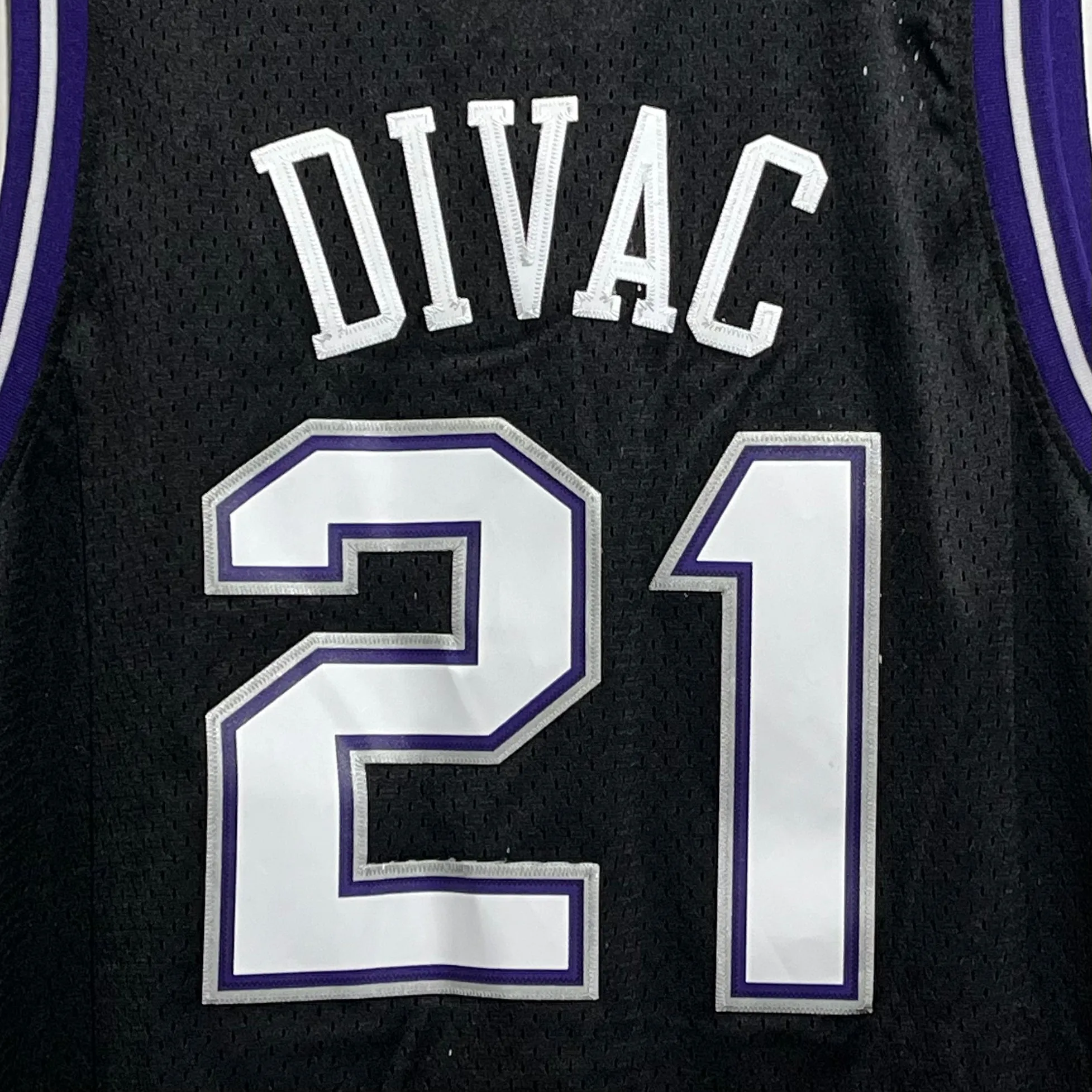 Vintage Vlade Divac Sacramento Kings Jersey 2XL