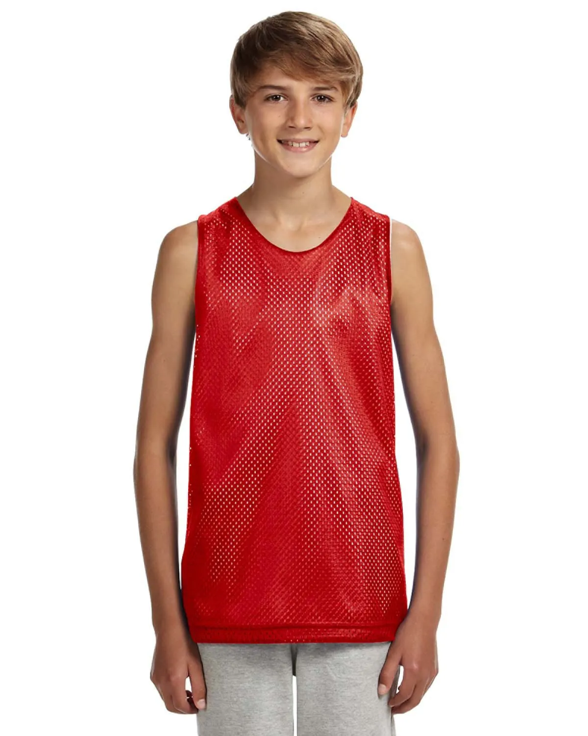 Youth Reversible Mesh Tank