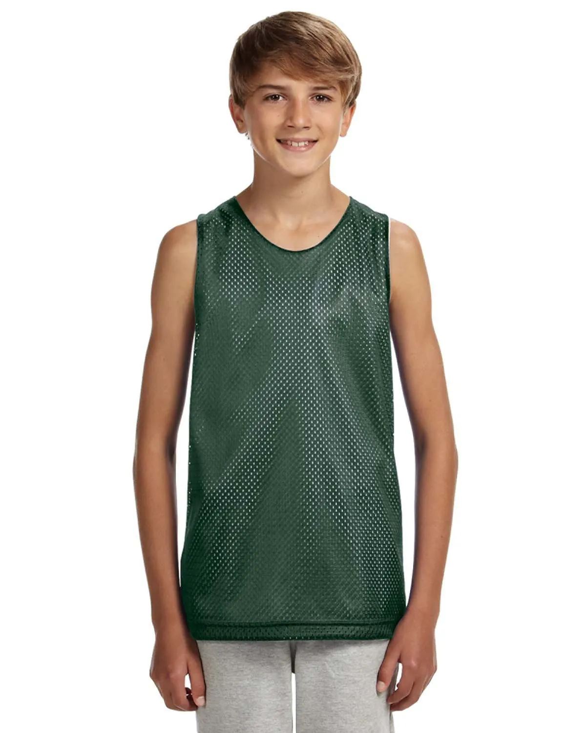 Youth Reversible Mesh Tank