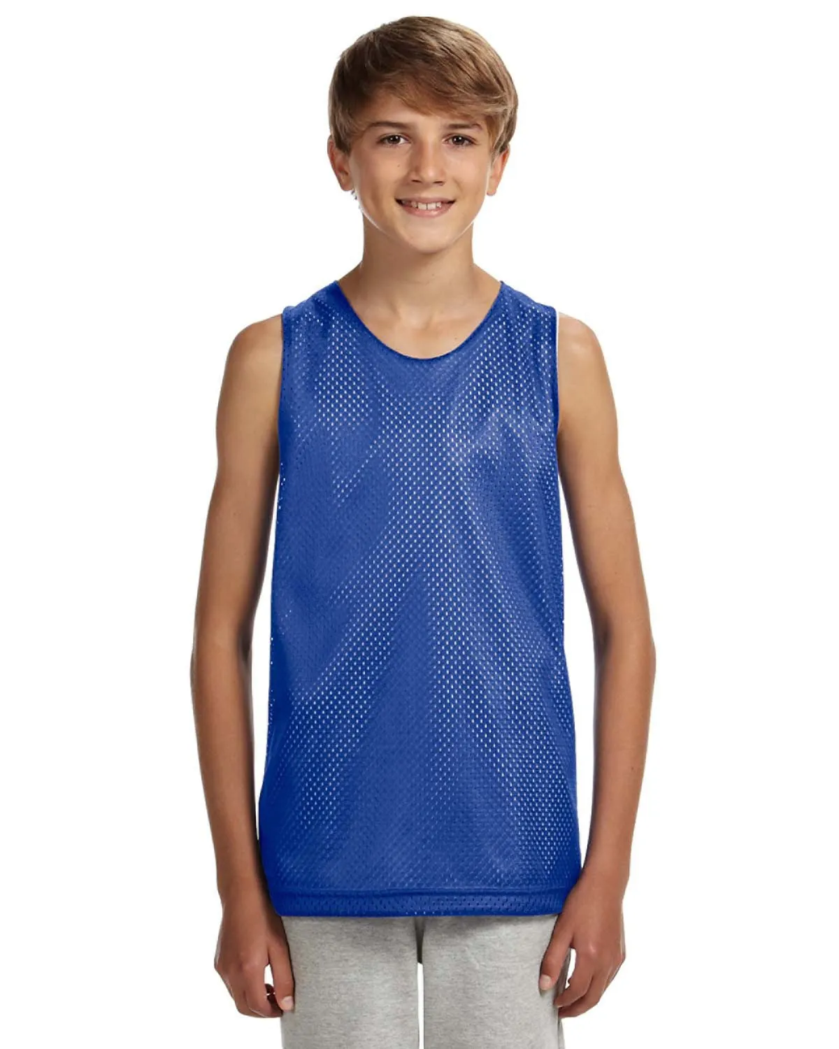 Youth Reversible Mesh Tank